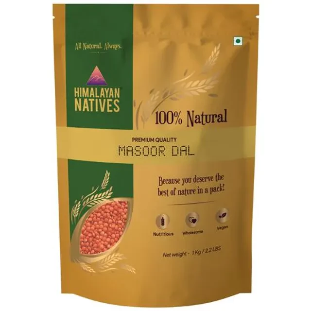 Himalayan Natives Masoor Dal, 1 Kg-2.webp